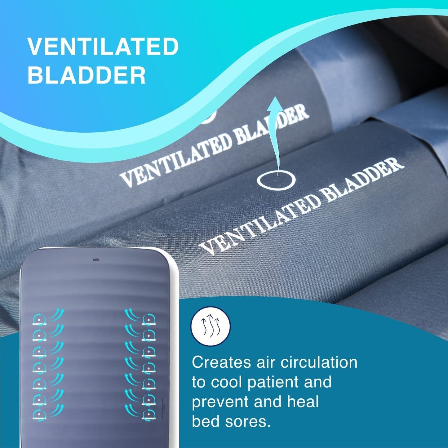 MedVance Elite- Mattress and Pump With Integrated Cavity