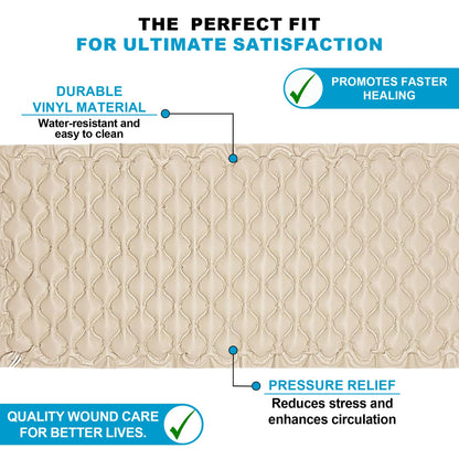 MedVance Premium Alternating Air Pressure Mattress Pad with Pump