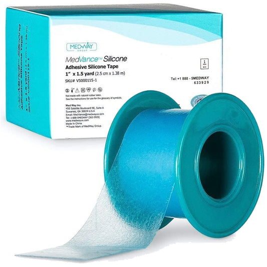 MedVance Silicone Tape , 1" Width, 1.5 Yards, 1 Pack