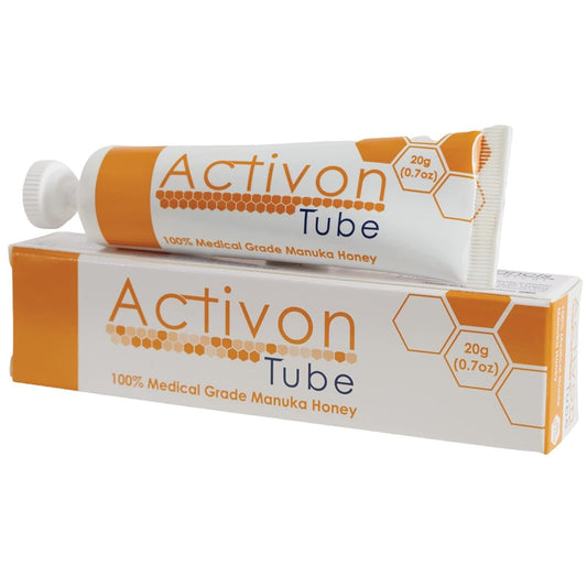 Activon Medical Grade 100% Manuka Honey Gel Tube Natural Healing of Wounds 1 Pack