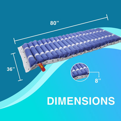 MedVance Comfort Alternating Air Pressure Mattress Pad with Pump