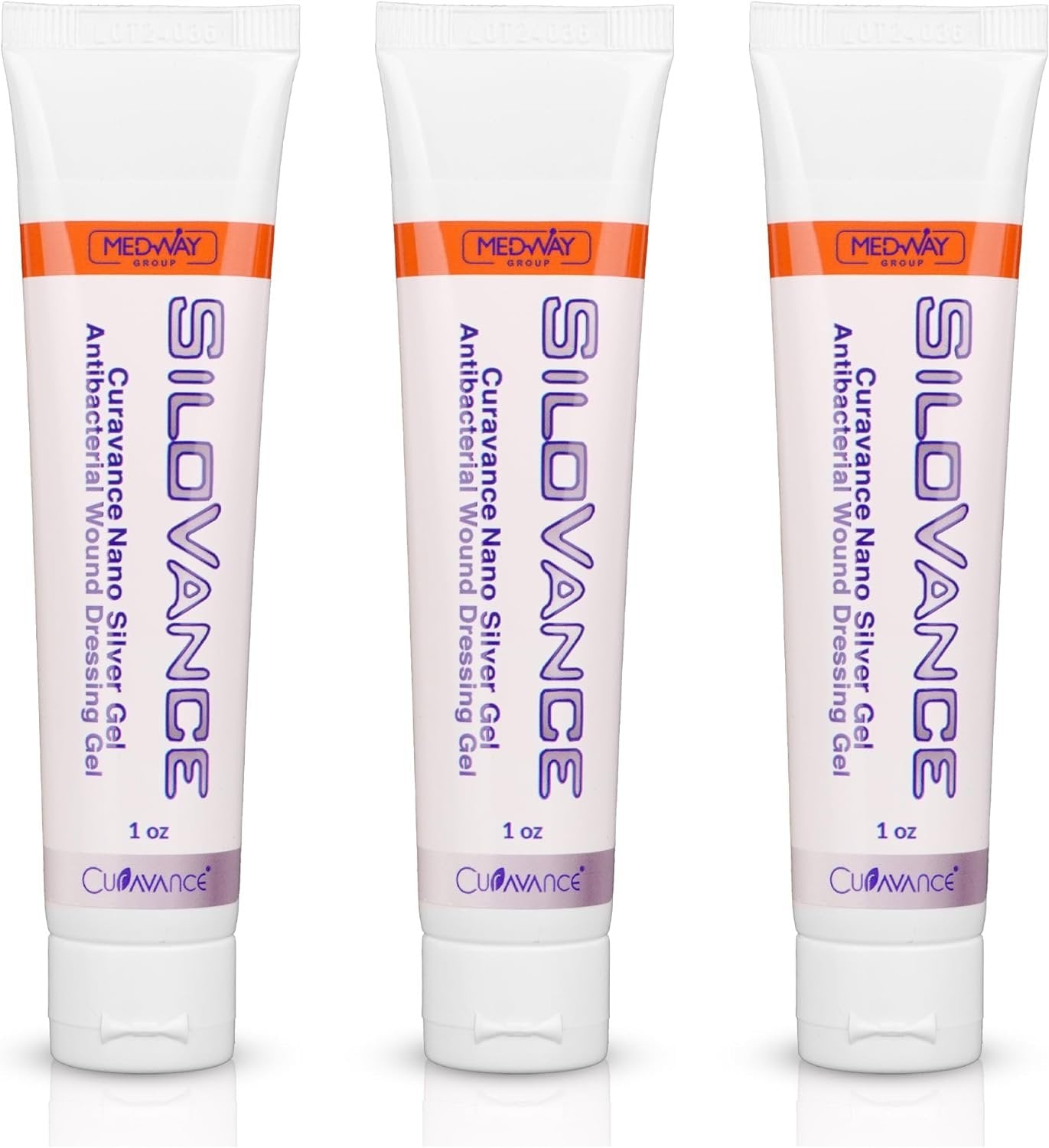 CuraVance SiloVance Nano Silver Gel 1oz- 3 Pack