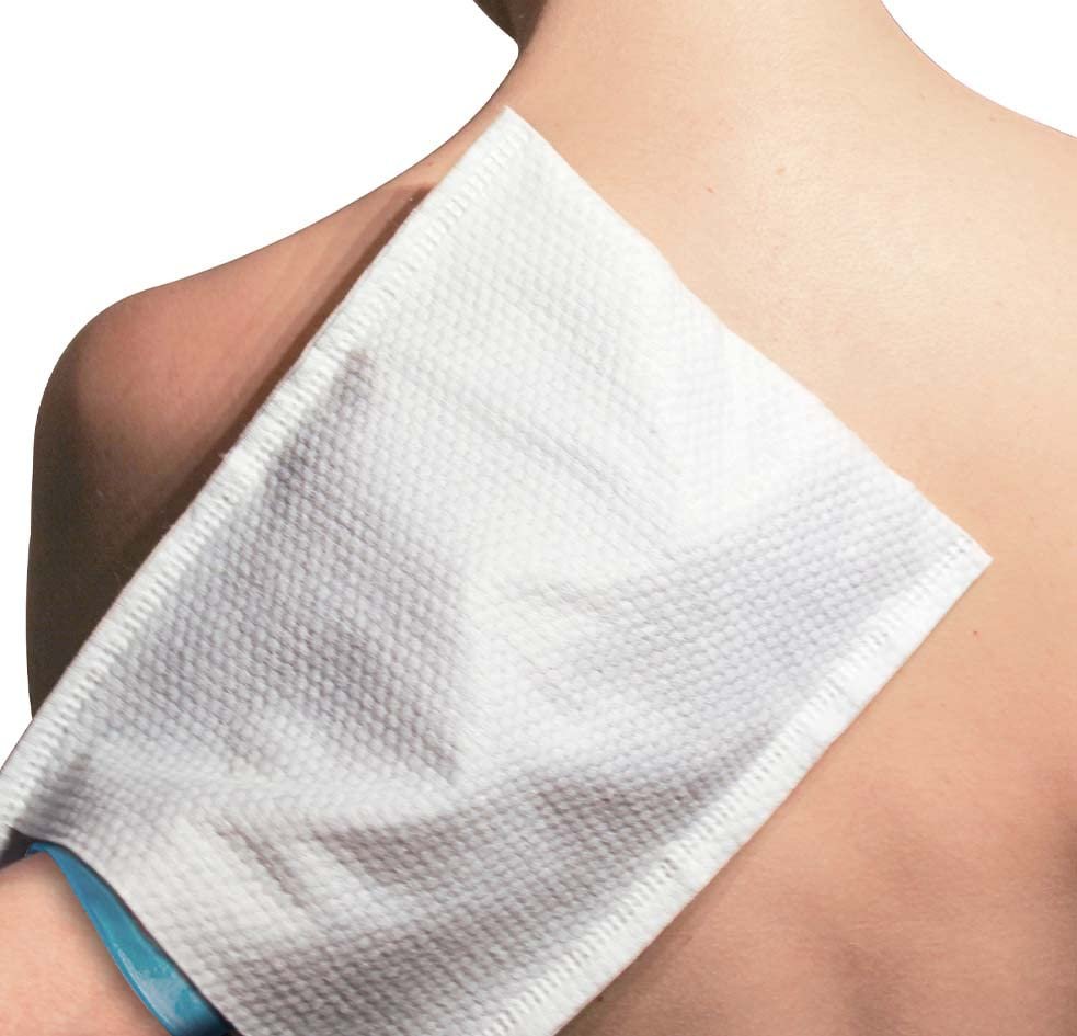MedVance eLivo Fragranced Wash Mitts | Rinse Free Microwaveable Adult Bed Bath Skin Cleansing Cloths | Wet Wash Gloves | 3 Packs