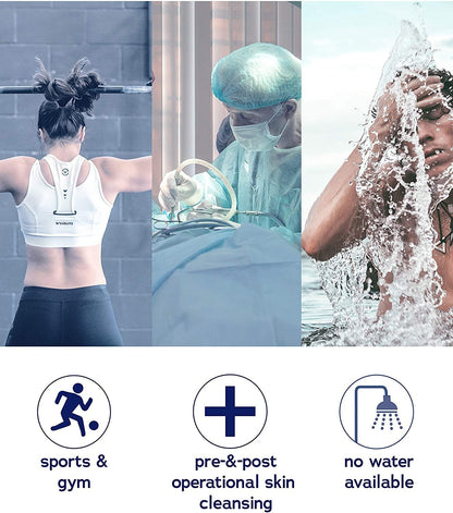 DYMACARE Fragranced Bed Bath Wipes- 3 Packs